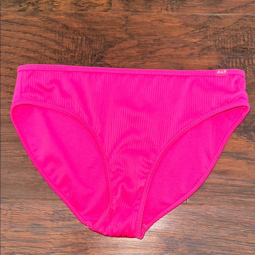NWOT Abercrombie Kids Pink Bikini Bottoms (15/16)
